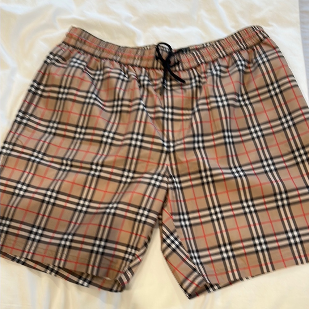 Burberry Checkered Shorts
